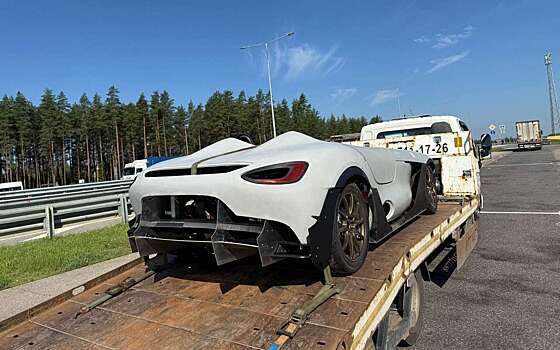 Новый российский спорткар отправился на испытания