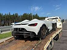 Новый российский спорткар отправился на испытания