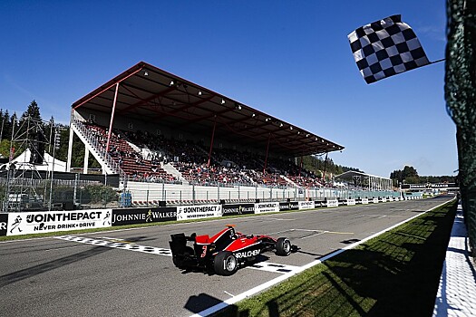 Мазепин выиграл вторую гонку этапа GP3 в Бельгии