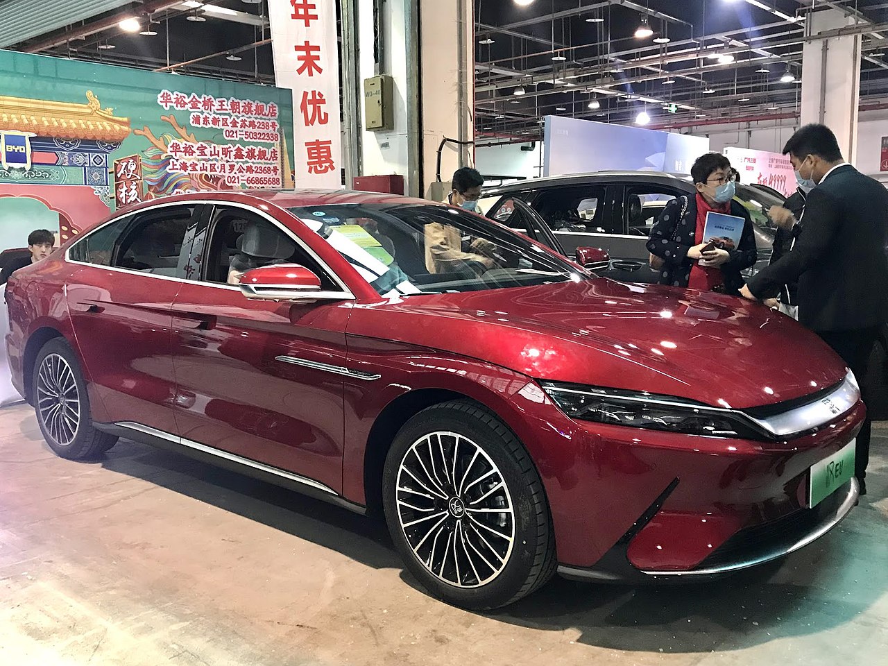 BYD Han электромобиль