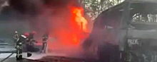 На Украине в ДТП с участием бензовоза и пассажирского автобуса погибли 27 человек