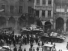 Как советская армия  подавила восстание в Праге
