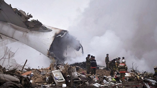 Найдено тело четвертого пилота разбившегося под Бишкеком самолета