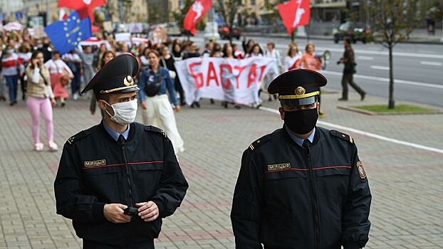 При разгоне протестующих в Минске появились раненые