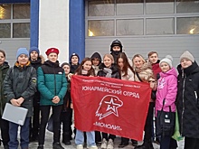 Школьников Вологды знакомят с разными профессиями в рамках «Юнармейского марафона»