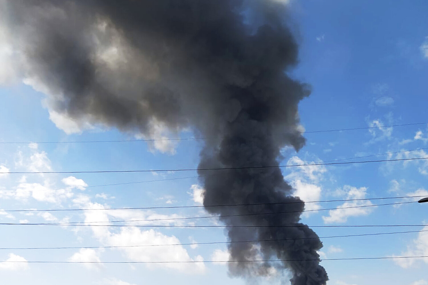 В украинских Сумах раздался взрыв