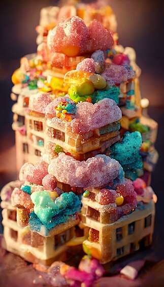 Вафельная панелька