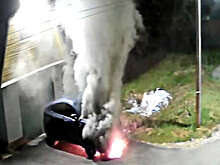 В Александрове подожгли машину кандидата в депутаты перед выборами