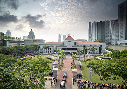 Сингапур временно остановил рост собственного автопарка