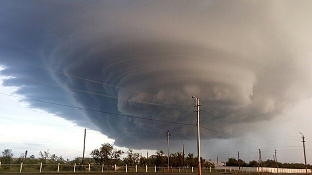 Необычные облака напугали жителей Костанайской области
