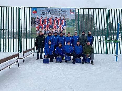 Первый тур зимнего первенства по футболу прошел в поселении Десеновское