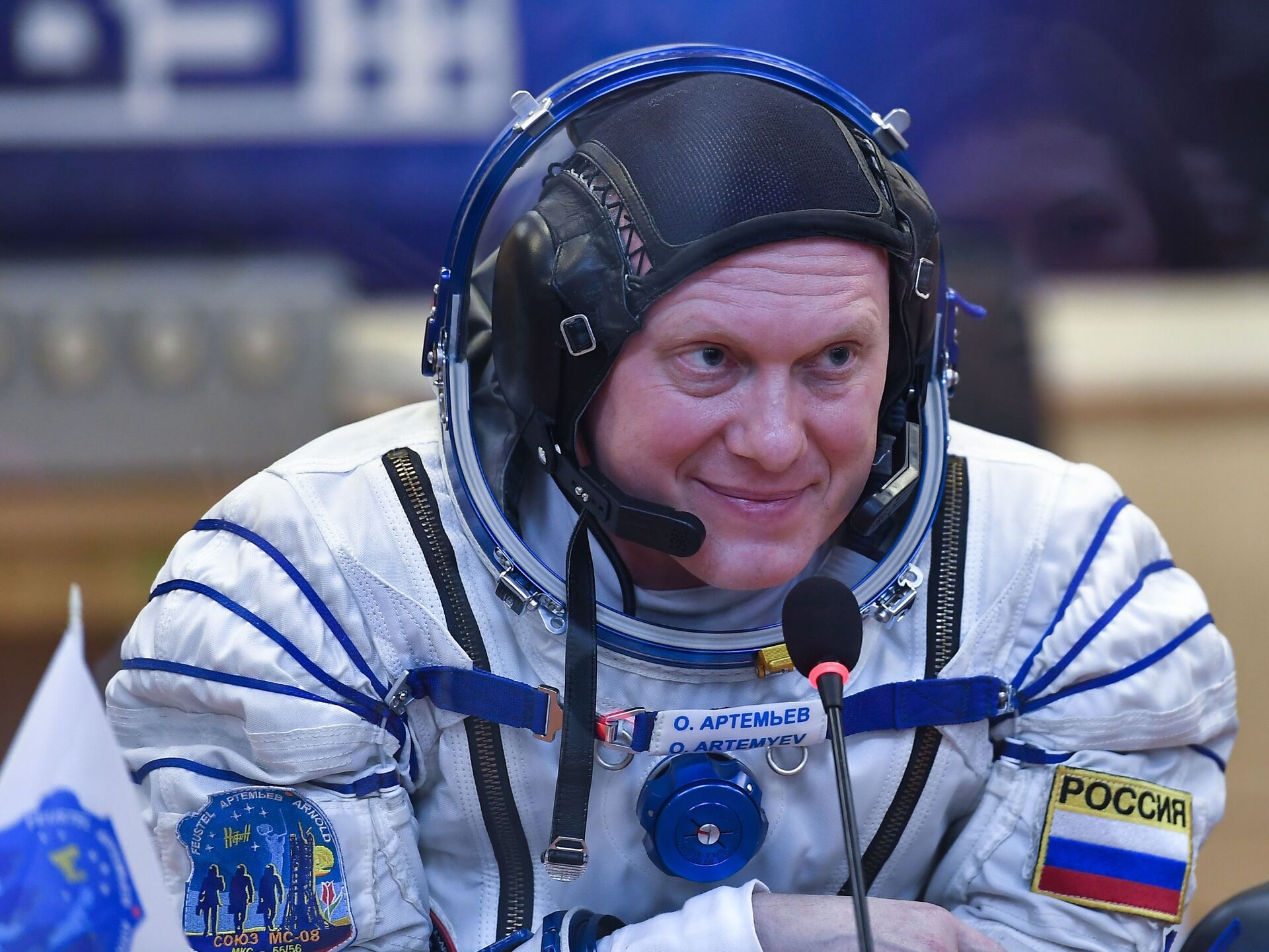 Лицо космонавта
