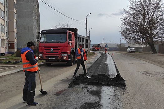 В Оренбурге приступили к дорожному ремонту на улице Гастелло