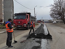 В Оренбурге приступили к дорожному ремонту на улице Гастелло