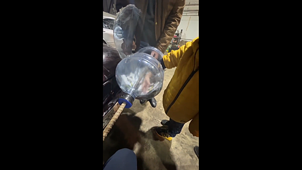 Ростовский каскадер разыграл машину, на которой перелетел через реку и сломал позвоночник