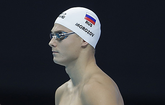 Морозов победил на этапе КМ по плаваниюна 50 м вольным стилем