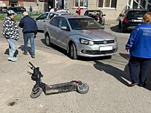 В Рязани 72-летний водитель сбил рязанца на электросамокате