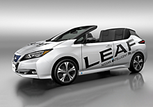 Электрокар Nissan Leaf лишился крыши