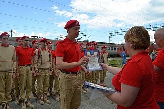 Пермские юнармейцы взяли кубок победителей в окружном лагере «Гвардеец»