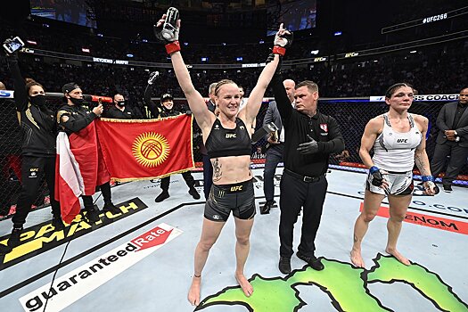 Валентина Шевченко нокаутировала Лорен Мёрфи на UFC 266, полное видео боя