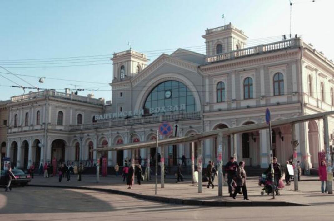 Балтийский вокзал в петербурге