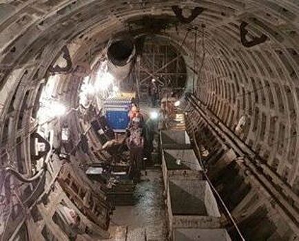Началас проходка правого перегонного тоннеля Красносельско-Калининской линии Петербургского метро