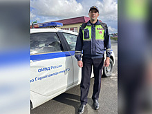 В Пермском крае автоинспектор помог семье с тремя детьми, у которой на пустынной дороге заглохла машина