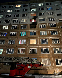 Десятки человек спаслись из горящей многоэтажки в кузбасском городе