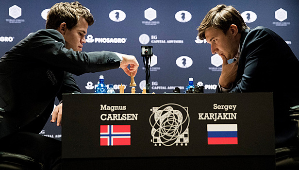 Рейтинг ФИДЕ. Карлсен первый, Крамник - 7-й, Карякин – 14-й
