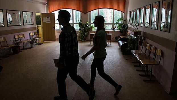 В России запертый учителем в школьник вышел в окно
