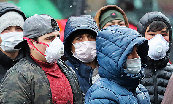 Мигранты устроили массовую драку в Москве