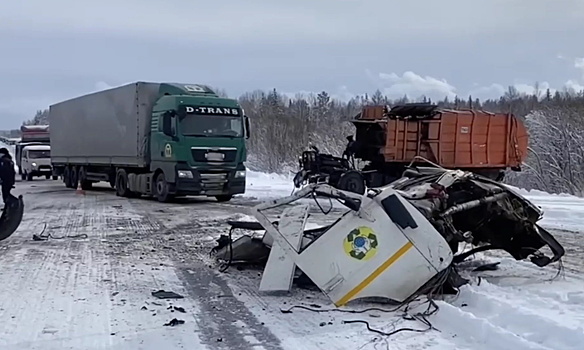 В Тайшете произошло смертельное ДТП с тремя большегрузами