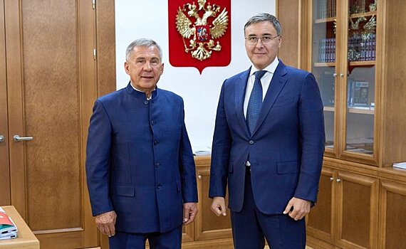 Раис Татарстана обсудил выполнение совместных программ с главой Минобрнауки России