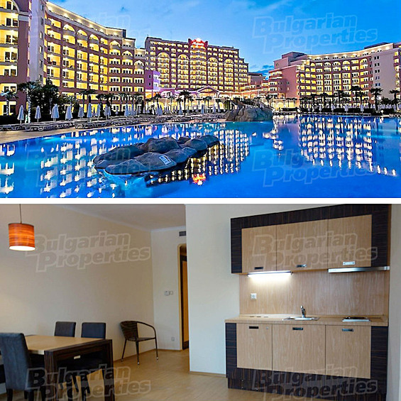 Апартаменты в отеле Majestic Beach Resort, расположенном на первой линии курорта Солнечный Берег в Болгарии — 81 кв. м. В некоторых курортных городах можно купить номер в отеле, который будет принадлежать только вам.
