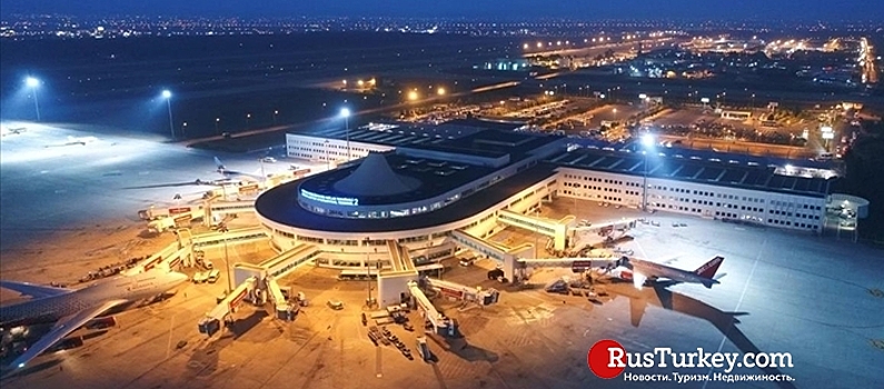 Пассажиропоток в аэропортах Турции вырос на 45,7%