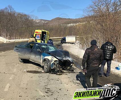 Жесткое лобовое ДТП произошло во Владивостоке