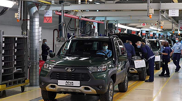 В России возобновилось производство Lada Niva Travel