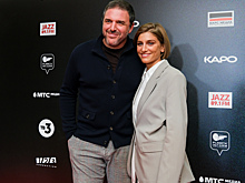 Чиповская пришла на премьеру «Маши» в лимонном костюме со стразами, а Виторган — с Нинидзе