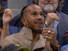 Льюис Хэмилтон посетил матч US Open