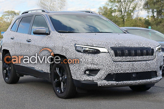 Jeep Cherokee готовят к рестайлингу