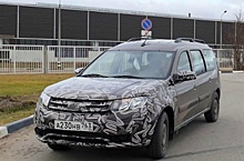 Обновленный Lada Largus сняли в легком камуфляже