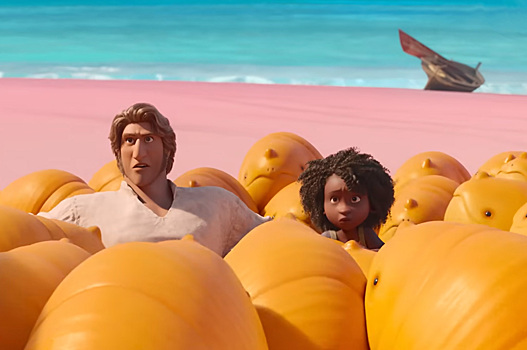 Девочка попадает в неприятности в трейлере мультфильма «Морской монстр» от Netflix