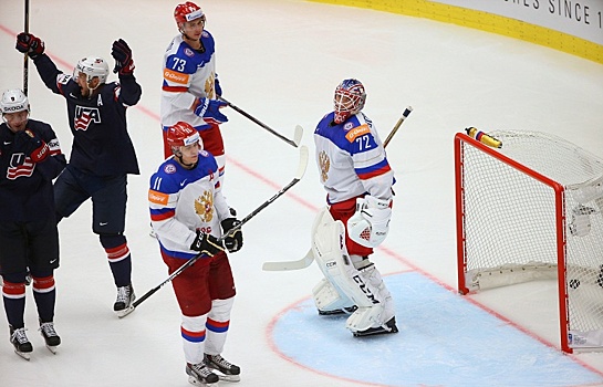 Сборная Белоруссии обошла Россию в турнирной таблице ЧМ по хоккею