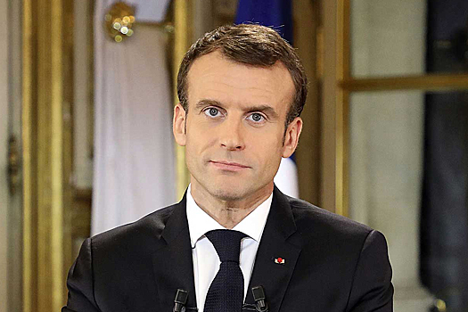 Президент Франции Макрон решительно осудил террористический акт в «Крокус Сити»