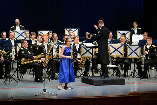Оркестр ВМФ дал концерт в честь 20-летия канонизации непобедимого адмирала Фёдора Ушакова