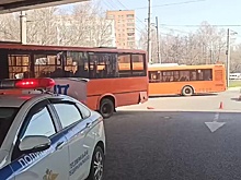 Два пассажира пострадали от столкновения ПАЗа и ЛиАЗа в Ленинском районе