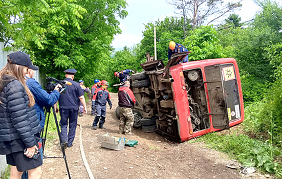 Число пострадавших в ДТП с автобусом под Хабаровском увеличилось до 23 человек