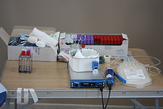 Почти 10 литров крови сдали участники донорской акции в Щелкове