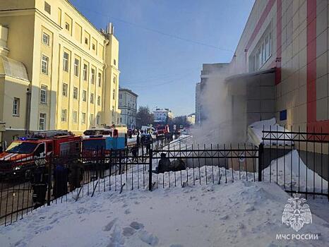 В Новосибирске после тушения пожара в гимназии №10 найден труп