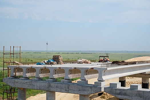 Завершен проект плановых работ на мосту через реку Цимлу в Чернышковском районе